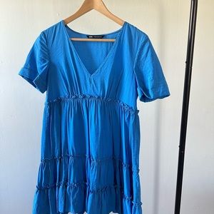 Blue Zara dress